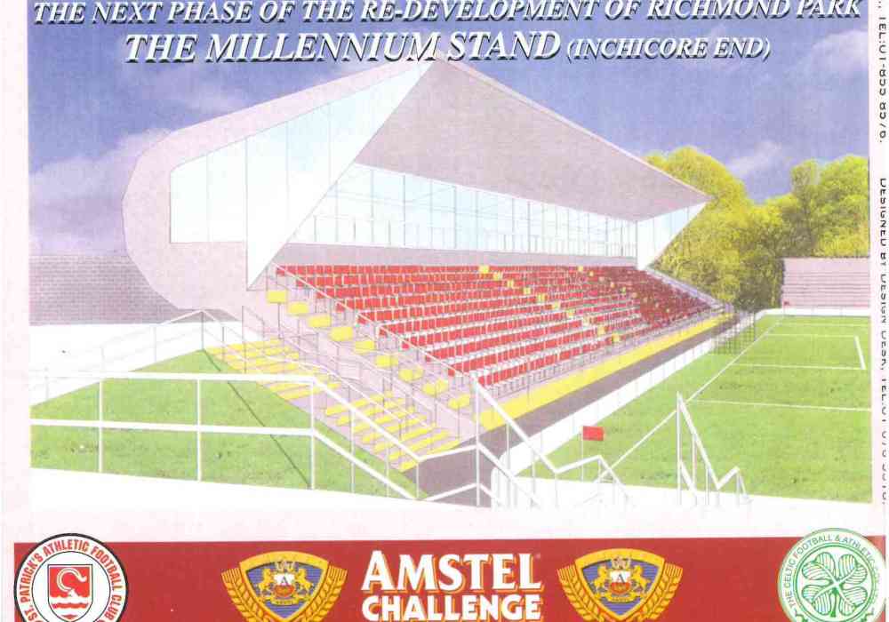 Millenium stand, Richmond Park, St Patrick's Athletic